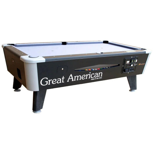 Great American Recreation Black Diamond Commercial Pool Table Pool Tables Great American Recreation   