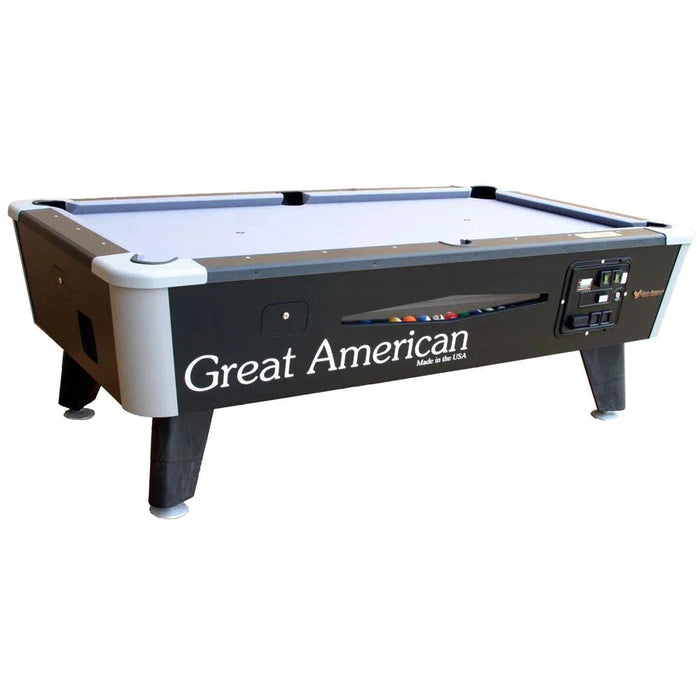 Great American Recreation Black Diamond Commercial Pool Table Pool Tables Great American Recreation   