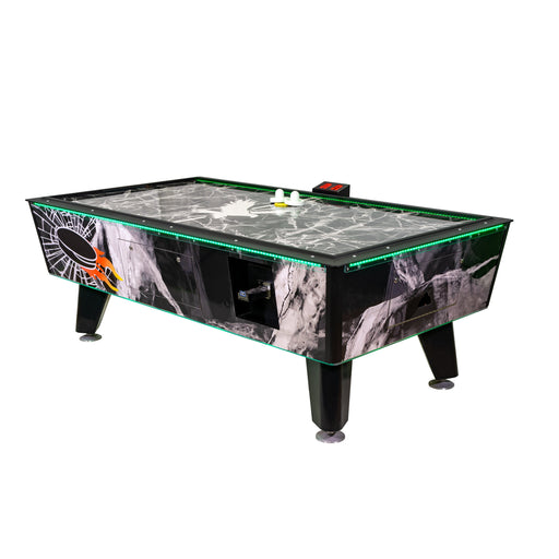 Great American Recreation Black Ice Air Hockey Table Air Hockey Tables Great American Recreation Coin Operated 7ft Length Side Score
