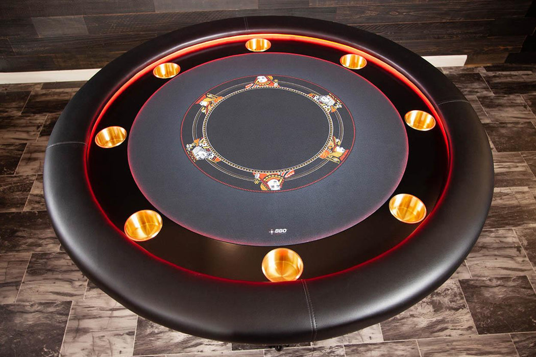 BBO Ginza LED Poker Table Poker Tables BBO Poker Tables   