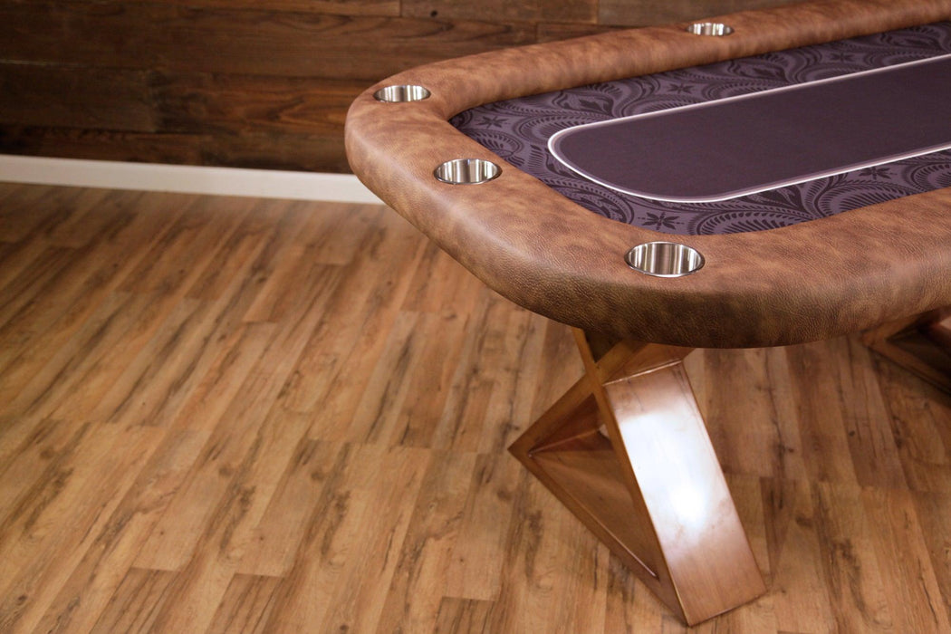 BBO Helmsley Poker Table W/ Matching Dining Top  BBO Poker Tables   