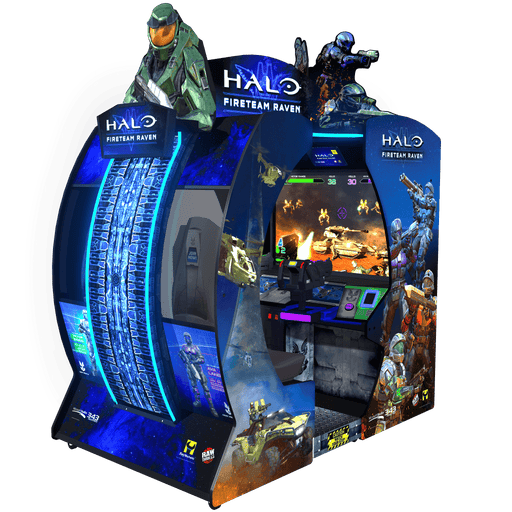Raw Thrills Halo: Fireteam Raven 2-Player Arcade Game Arcade Games Raw Thrills   