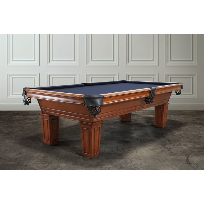 Isabella Furniture Corona 8 FT Slate Pool Table w/ Premium Billiards Accessories Pool Tables Isabella Furniture   