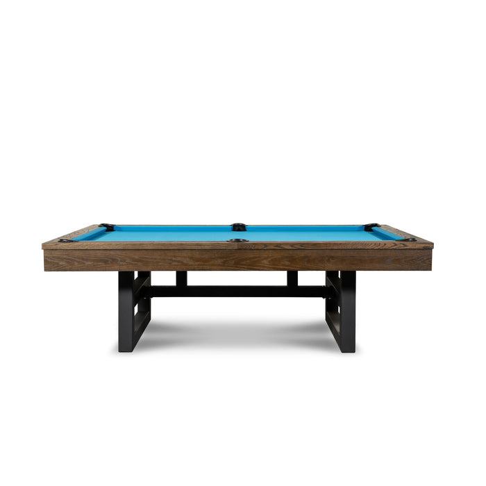 Isabella Furniture Chino Slate Pool Table w/ Premium Billiards Accessories Pool Tables Isabella Furniture 8 FT Brown Wash 
