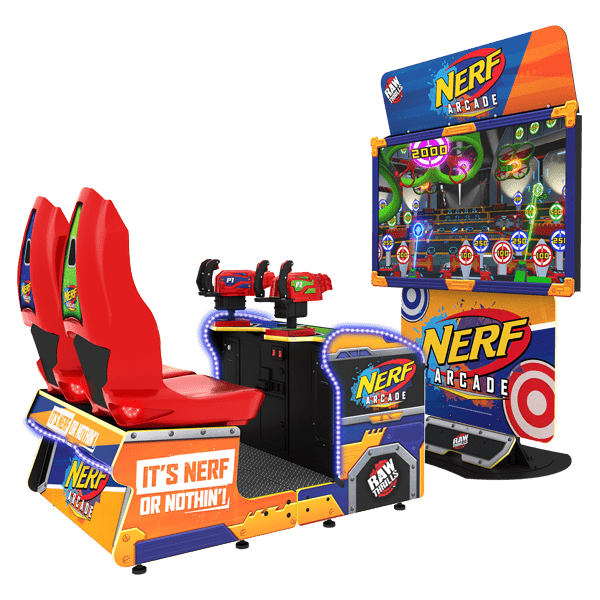 Raw Thrills NERF Arcade Arcade Games Raw Thrills   