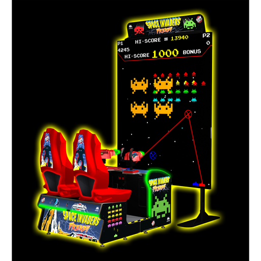 Raw Thrills Space Invaders Frenzy Arcade Games Raw Thrills   