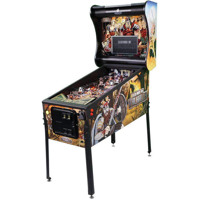 Riot Pinball Legends of Valhalla by American Pinball Pinball Machines American Pinball Limited Deluxe  