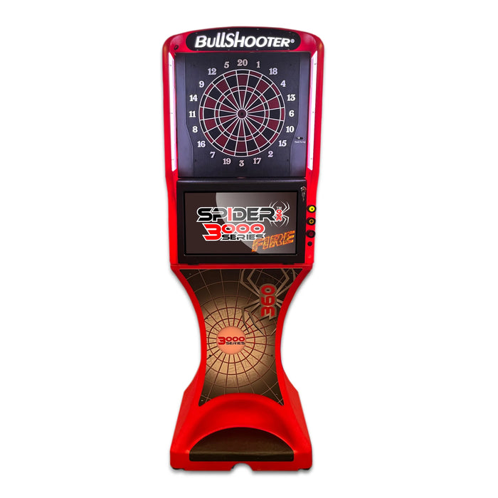 Spider 360 3000 Series Electronic Home Dartboard Machine Electronic Dartboards Spider 360 Fire  
