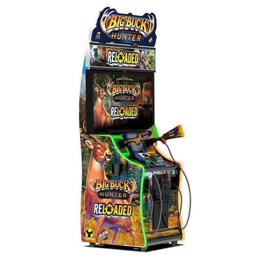 Big Buck Hunter Reloaded Mini with 42″ LCD Monitor Arcade Games Raw Thrills Online Model No Thank You 