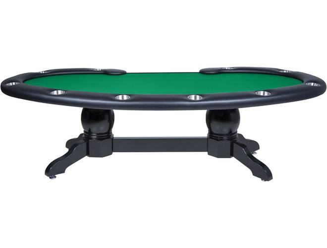 BBO Prestige X Poker Table Poker Tables BBO Poker Tables Green Velveteen Standard  
