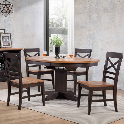 ECI Furniture Complete Choices Round Single Pedestal Table Furniture ECI Furniture   