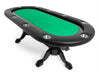 BBO Elite Poker Table Poker Tables BBO Poker Tables Green Velveteen Standard No 