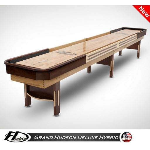 Hudson Shuffleboards Deluxe Hybrid Shuffleboard Table Shuffleboards Hudson Suffleboards   