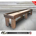 Hudson Sedona Shuffleboard Table 9'-22' Lengths with Custom Stain Options Shuffleboards Hudson Suffleboards   
