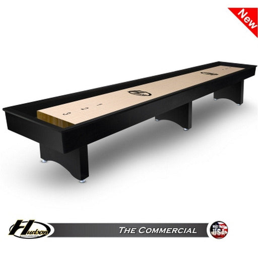 Hudson "The Commercial" Shuffleboard Table 9'-22' Lengths with Custom Stain Options Shuffleboards Hudson Suffleboards   