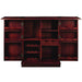 RAM Game Room Portable Folding Bar Cabinet - English Tudor Bars & Cabinets RAM Game Room   
