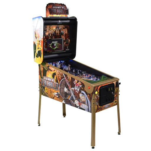 Riot Pinball Legends of Valhalla by American Pinball Pinball Machines American Pinball Deluxe (Interior Side Art-Shaker-Knocker & Magic Glass)  
