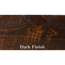 Viking Northwoods Rustic Barnwood Timber Lodge Pool Table - Dark Finish Pool Tables Viking Log Furniture   